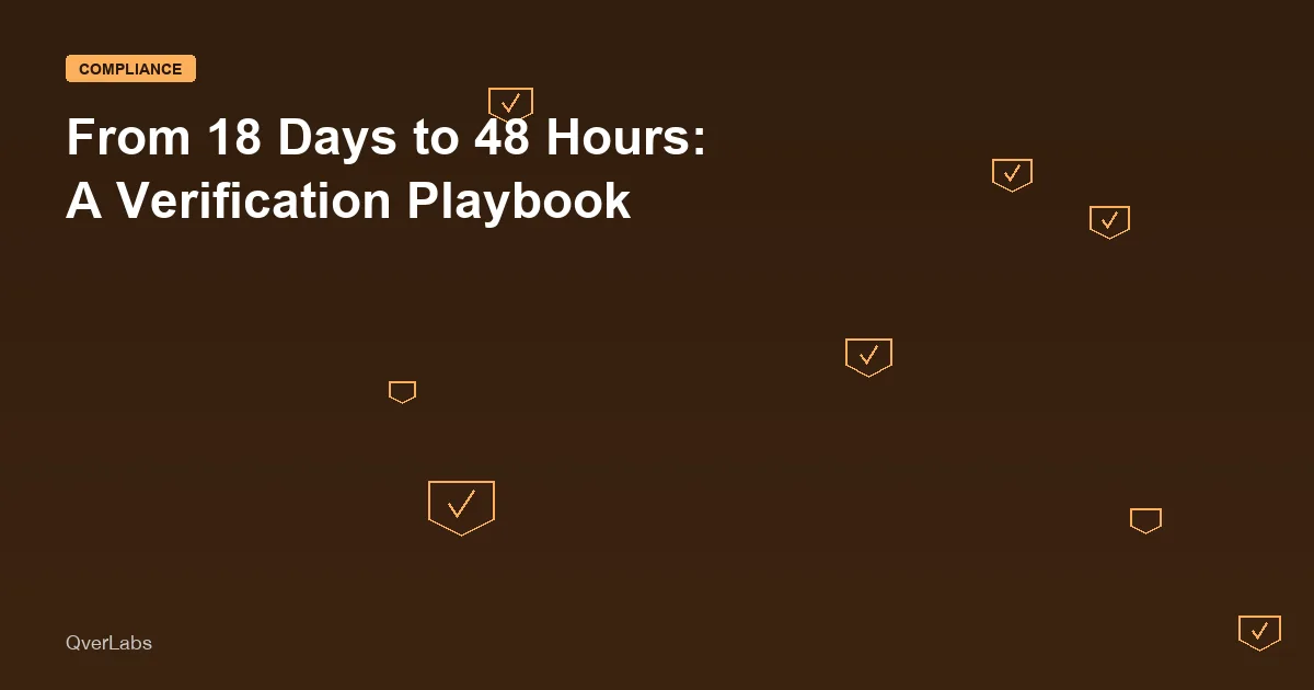 Cutting Admission Document Verification from 18 Days to 48 Hours: A Playbook for Admission Cells