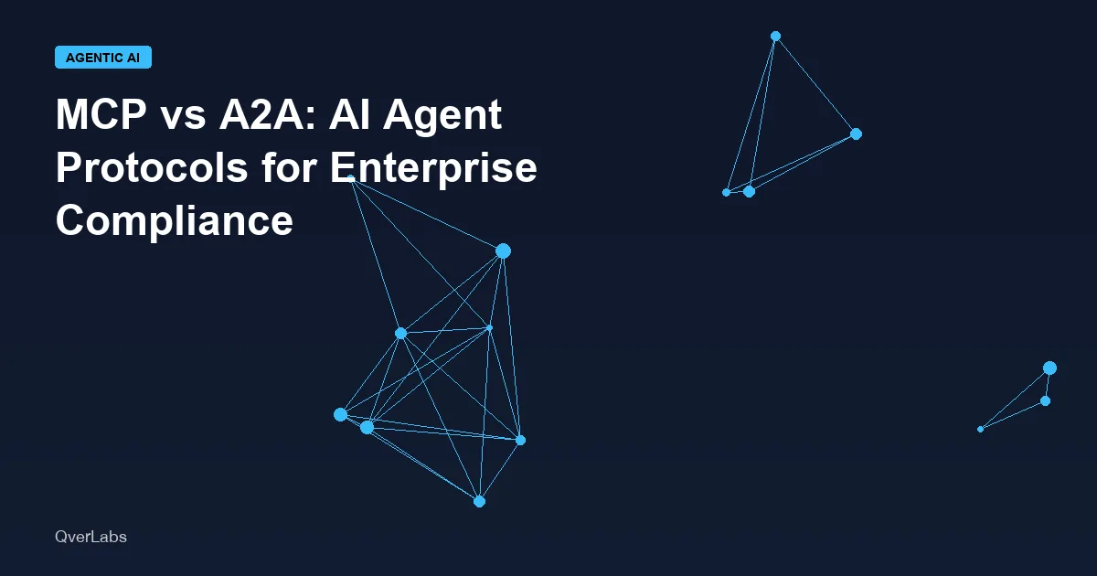 MCP vs A2A: AI Agent Protocols Reshaping Enterprise Compliance