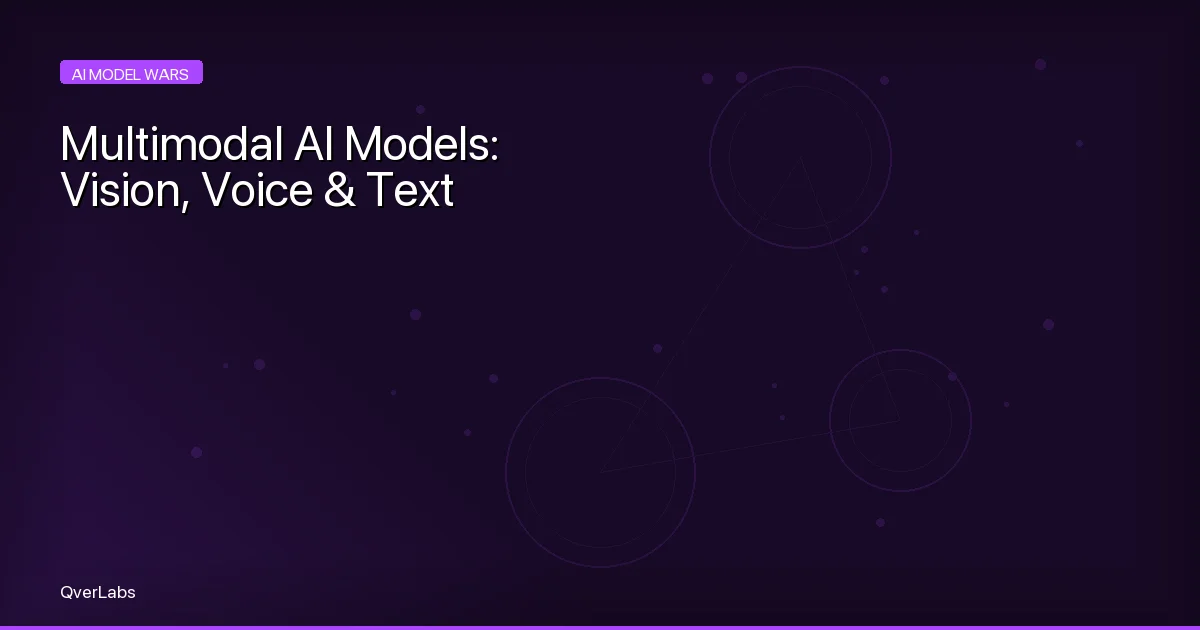 Multimodal AI Models: How Vision, Voice, and Text Are Converging in 2026