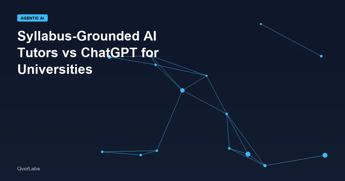 Syllabus-Grounded AI Tutors: How Learning Companions for Universities Differ from ChatGPT